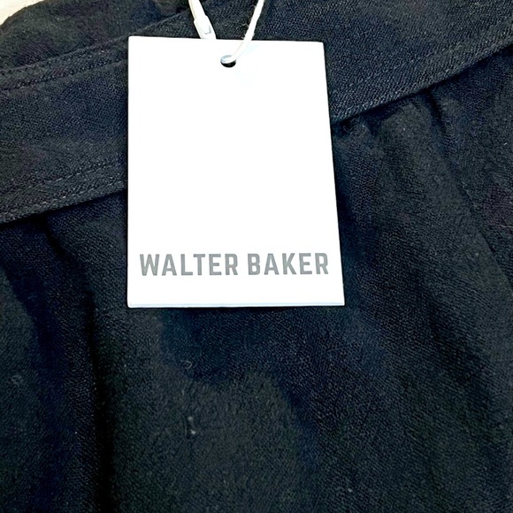 Walter Baker Ganni Heavy Crepe Paper Bag Short, High Waisted, Size Large… - Picture 7 of 7